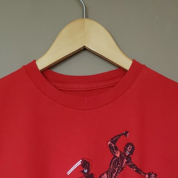 Anime Attack on Titan Evolution/Transformation Red Tee Size Small - Used - Picture 6 of 7